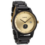 Alpine Ebony Gold Watch