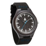 Classic Ebony Theo Blue Leather