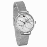 Element White Marble Silver