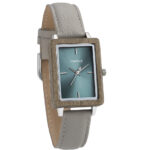 Lola Silver Maple Leather Blue