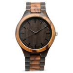 The Ridge Zebrawood + Ebony | Wood Watch